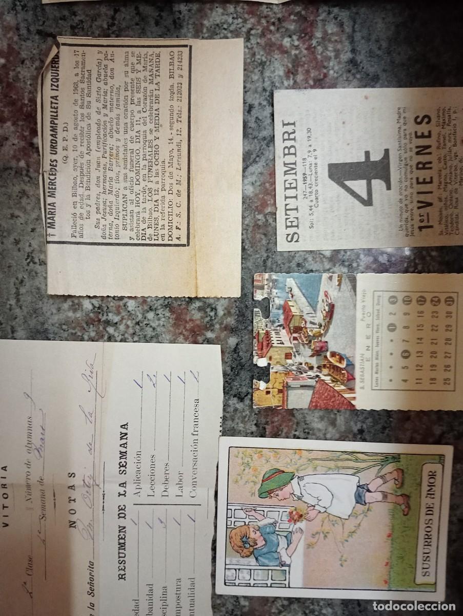 Coleccionismo: Lote papeles variados - Foto 2