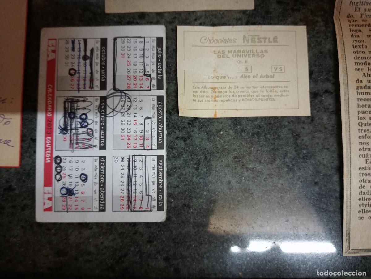 Coleccionismo: Lote papeles variados - Foto 6
