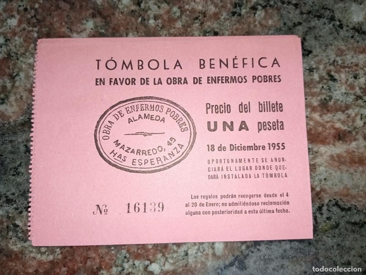 Coleccionismo: Lote 9 billetes de tombola - Foto 1