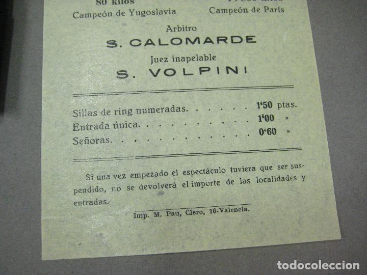 Coleccionismo: PROGRAMA DE SKATING ROOM DE SILLA DE VALENCIA 1936 - Foto 3