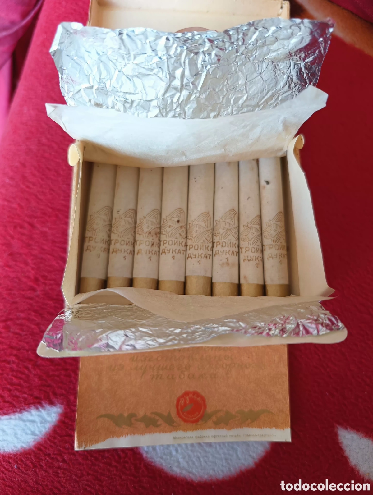 Coleccionismo: Paquete de tabaco - Foto 2