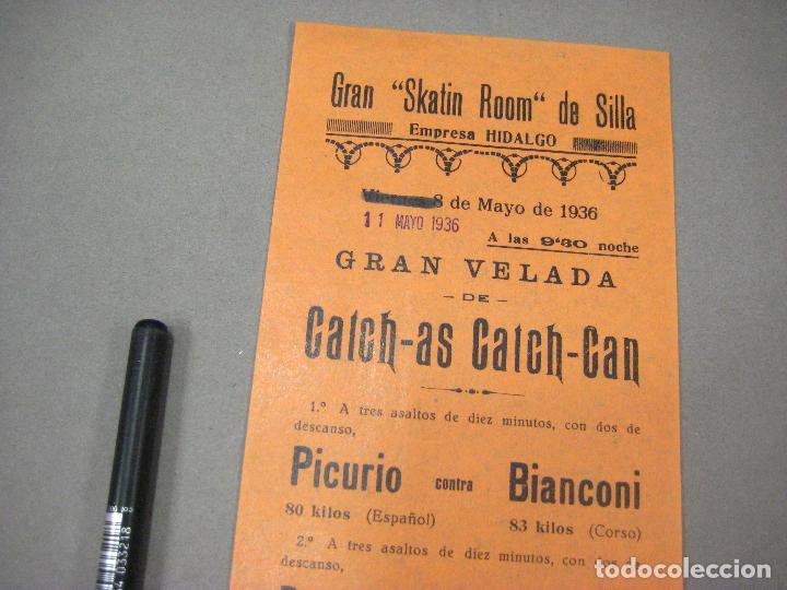 Coleccionismo: PROGRAMA DE SKATING ROOM DE SILLA DE VALENCIA 1936 - Foto 2