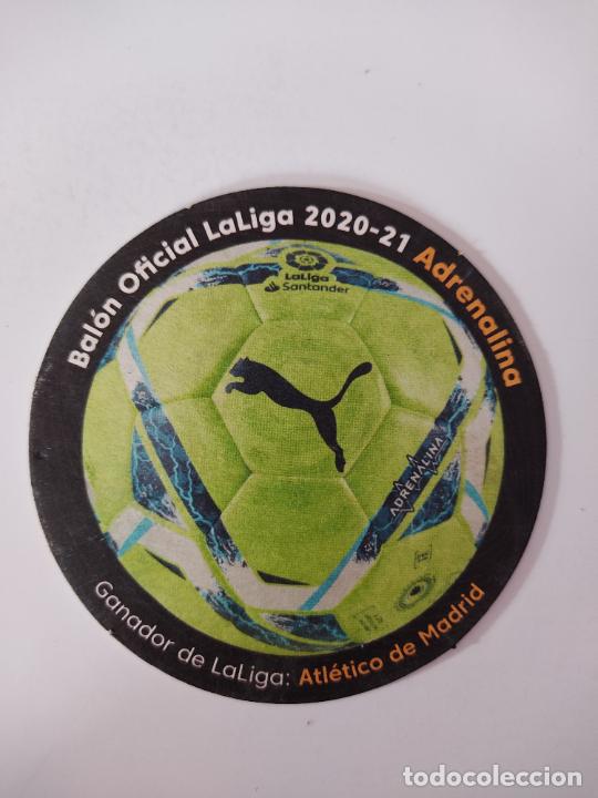 Coleccionismo: POSAVASOS BALON OFICIAL LAL LIGA 2020-2021 GANADOR ATLETICO DE MADRID 20-21 LA HISTORIA DEL FUTBOL