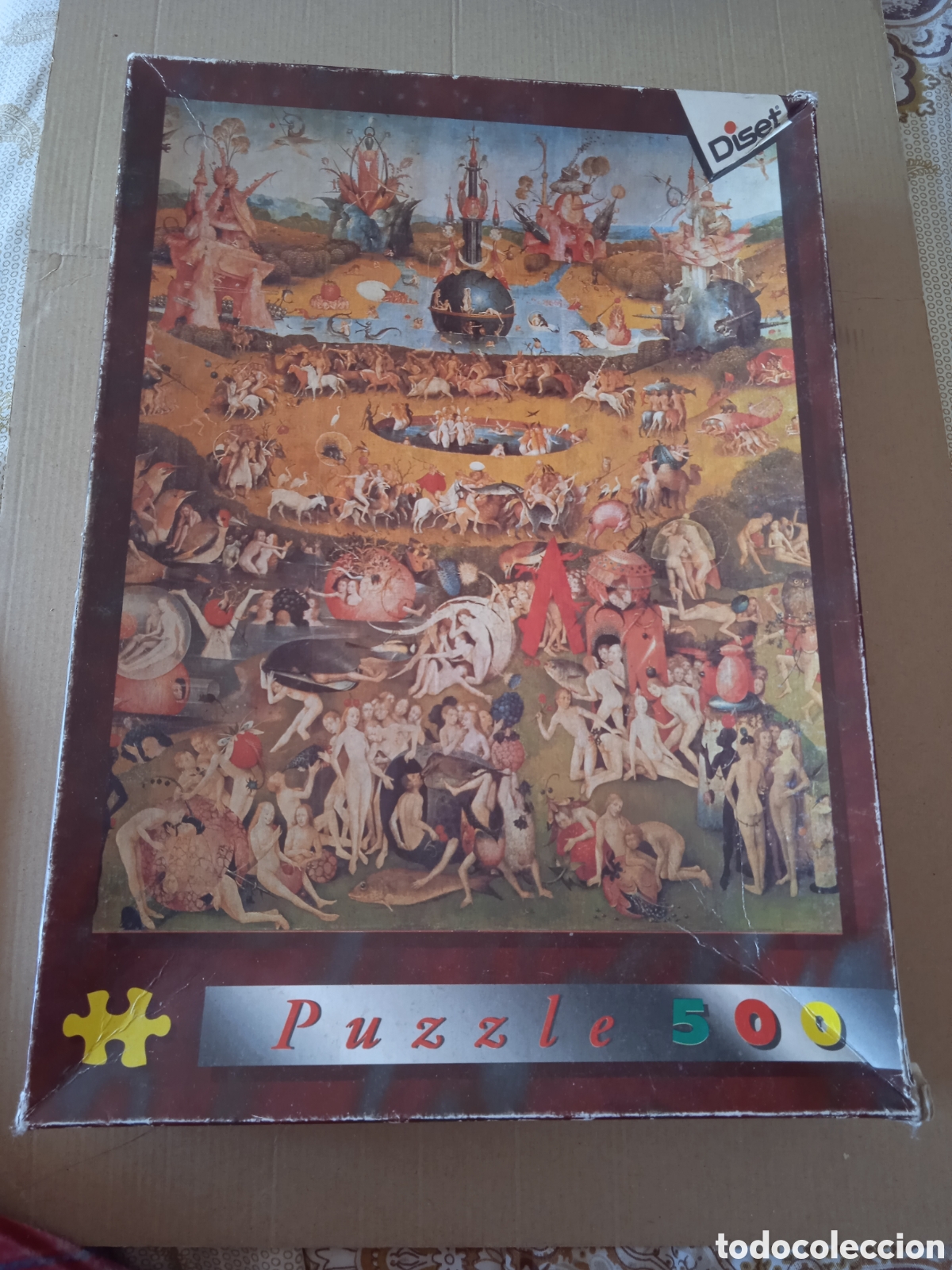 Sammeln: PUZZLE 500 PIEZAS A&Ntilde;O 1997 DIESET EL JARDIN DE LAS DELICIAS DETALLE CENTRAL. EL BOSCO