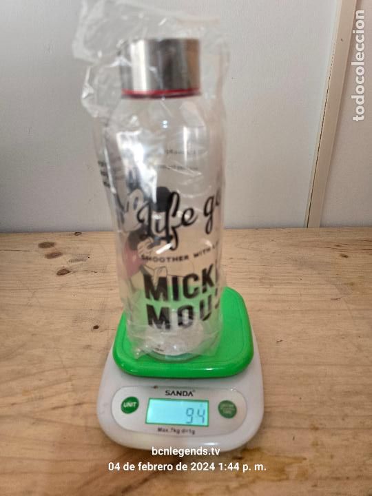 Collectionnisme: BOTELLA MICKEY MOUSE DISNEY TAPA METALICA 850 ML NUEVA SIN USO TAL CUAL FOTO