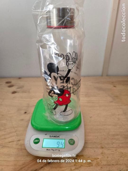 Collectionnisme: BOTELLA MICKEY MOUSE DISNEY TAPA METALICA 850 NUEVA EN BOLSA