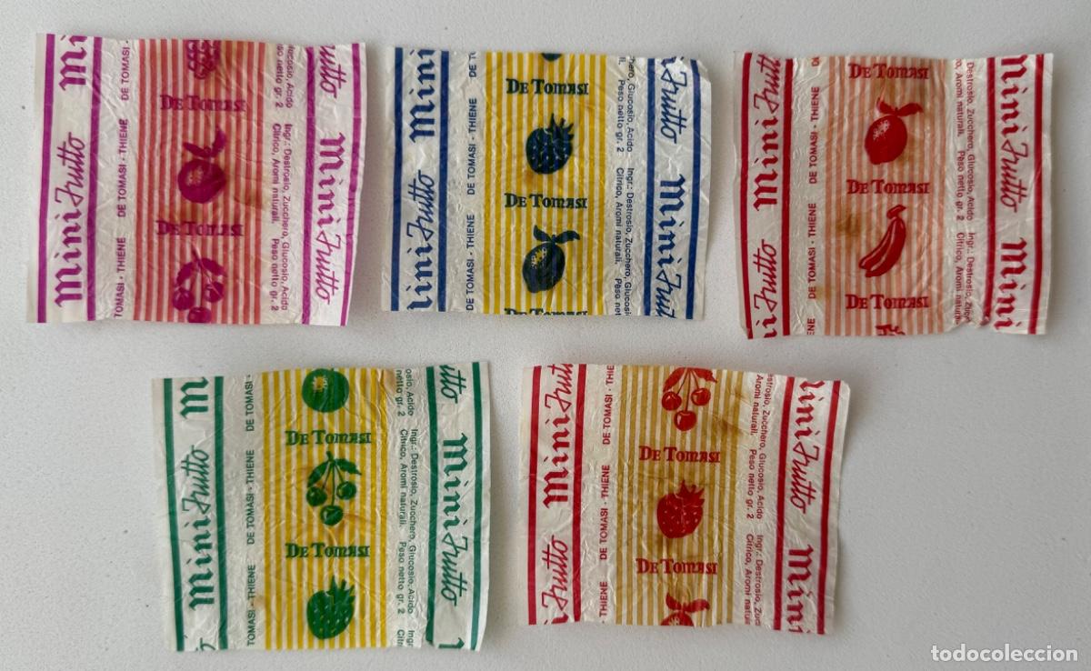 Coleccionismo: ENVOLTORIOS DE CARAMELOS. CONFITER&Iacute;A. CHICLES. - Foto 6