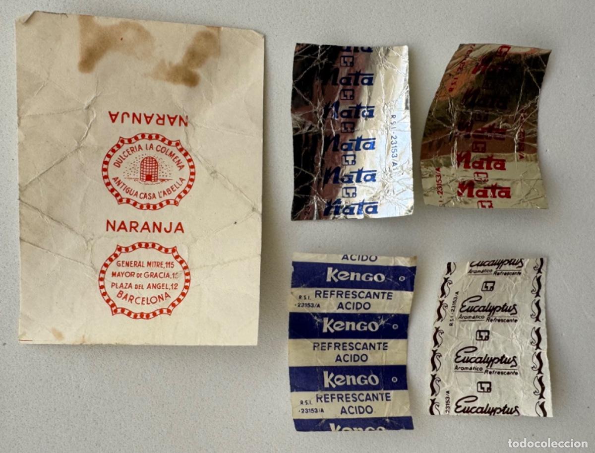 Coleccionismo: ENVOLTORIOS DE CARAMELOS. CONFITER&Iacute;A. CHICLES. - Foto 7