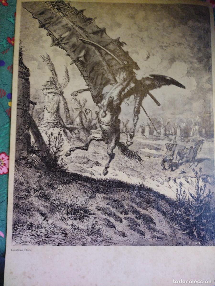 Coleccionismo: Impreso El Quijote/ Gustavo Dor&eacute; - Foto 1
