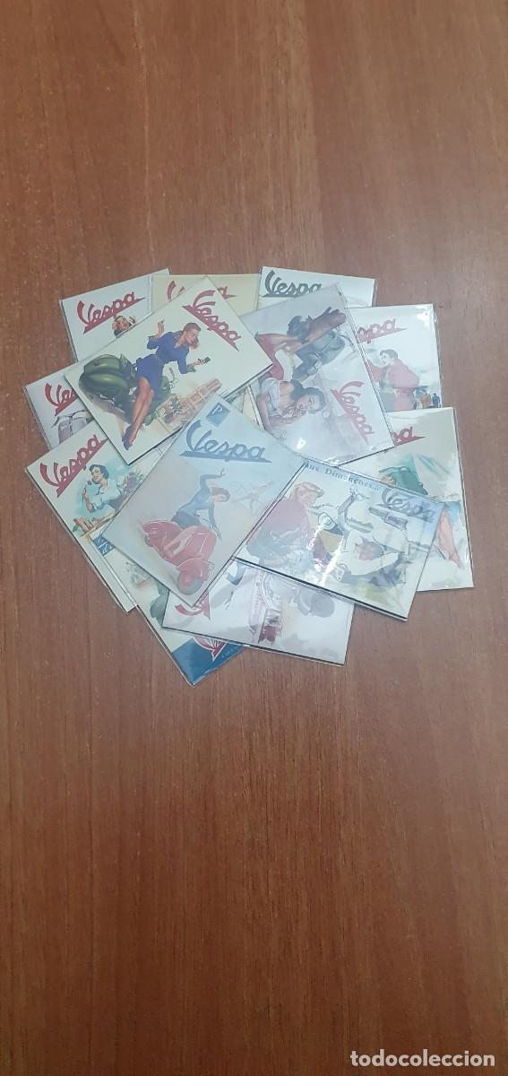 Coleccionismo: LOTE DE 13 IMANES VESPA, DIFERENTES.