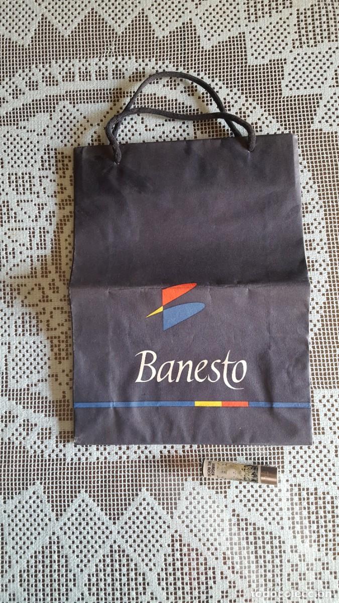 Coleccionismo: Bolsa de papel, Banesto. - Foto 1