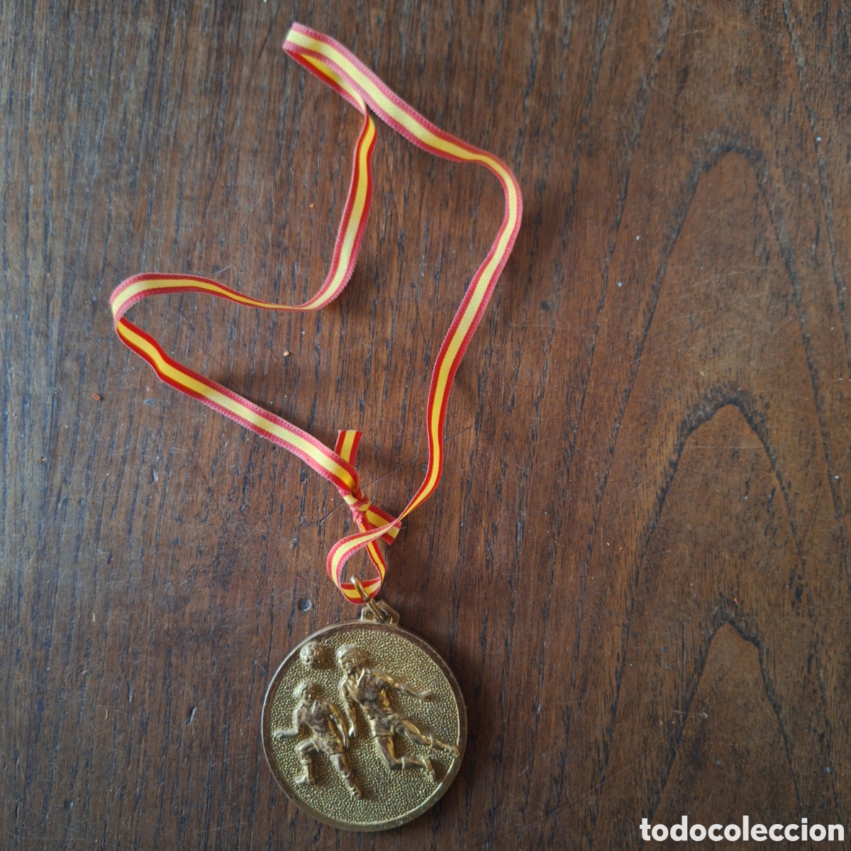 Coleccionismo: Medalla deportiva f&uacute;tbol