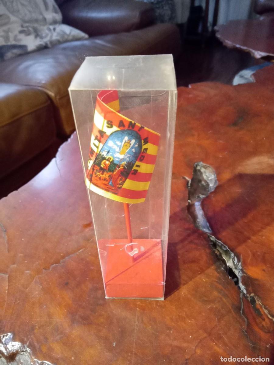 Collezionismo: MINI BANDERA DE LA ERMITA DE SANT MEDIR, DE SANT CUGAT DEL VALLES