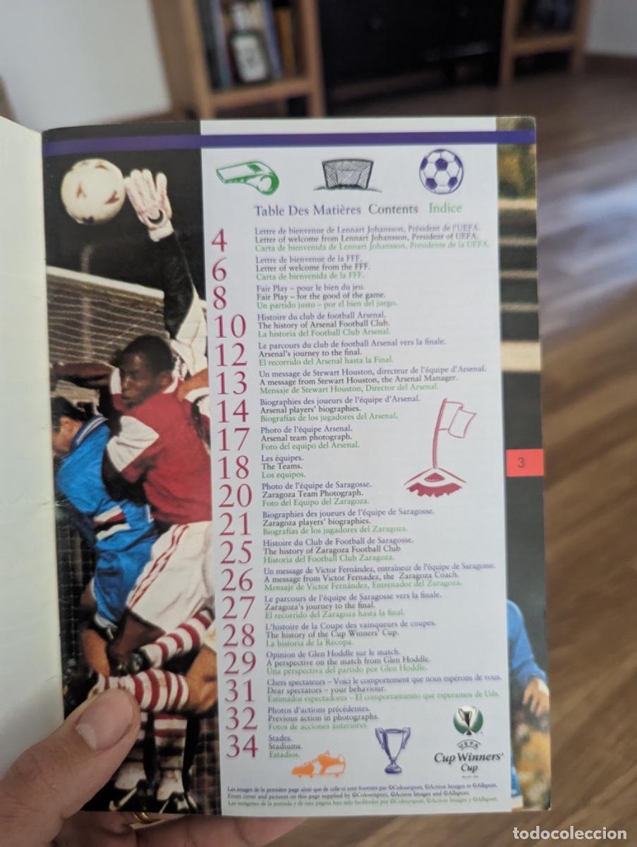 Coleccionismo: Programa oficial Recopa Europa 1995 - Foto 2