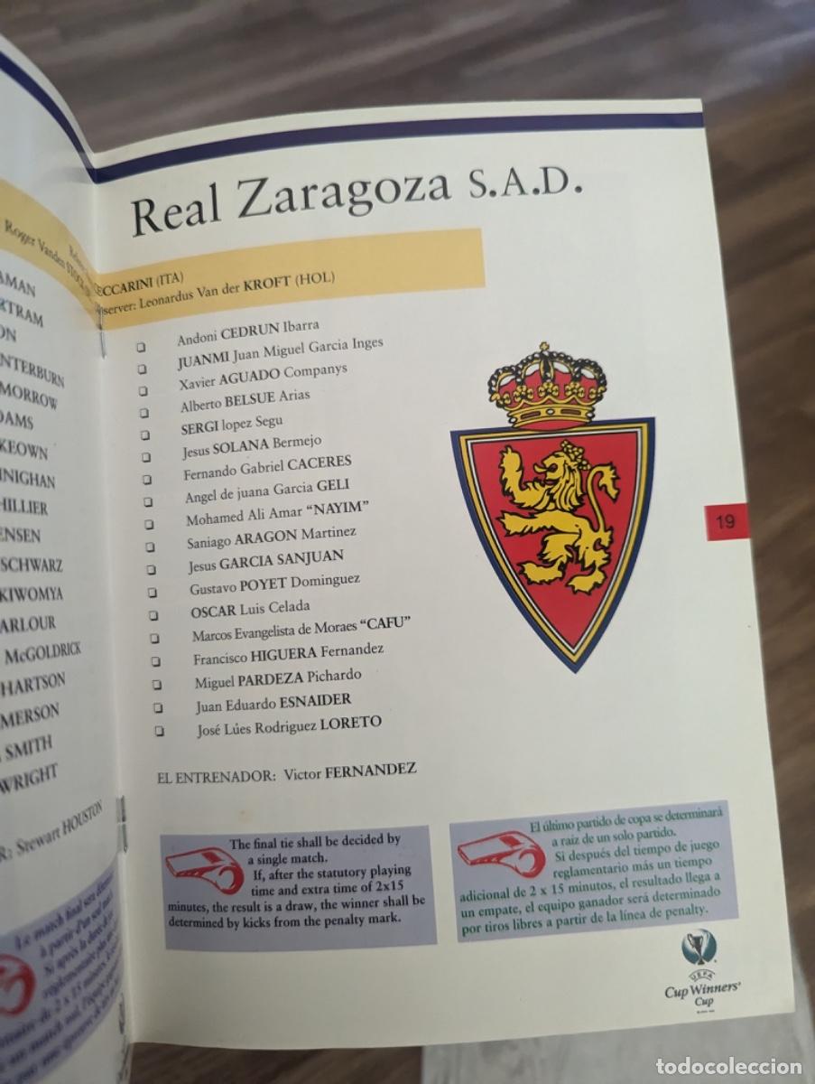 Coleccionismo: Programa oficial Recopa Europa 1995 - Foto 5