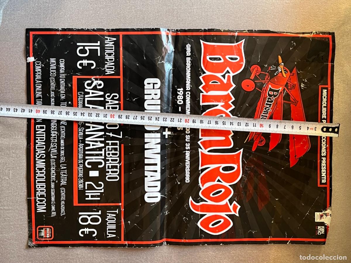 Coleccionismo: CV2 . P&Oacute;STER BAR&Oacute;N ROJO SEVILLA - Foto 3
