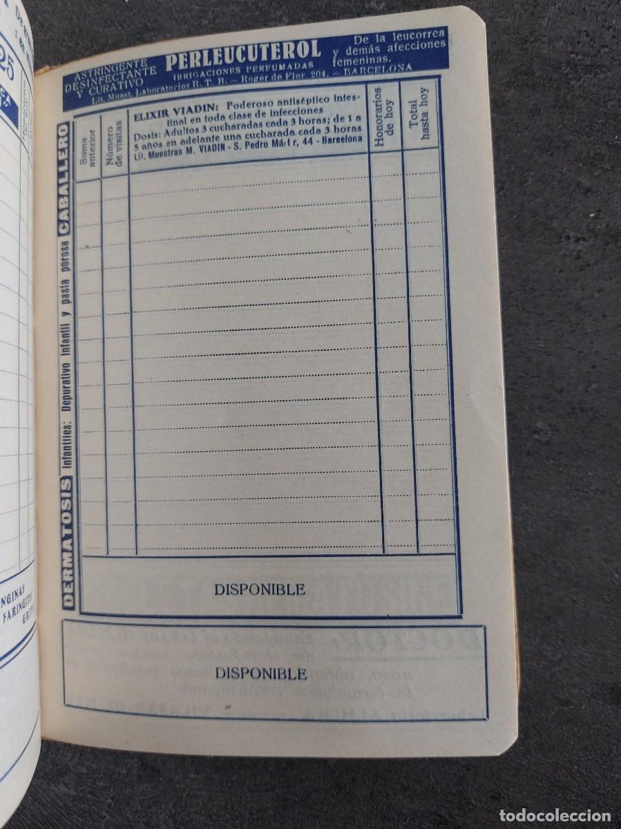 Coleccionismo: Agenda m&eacute;dica - Foto 4