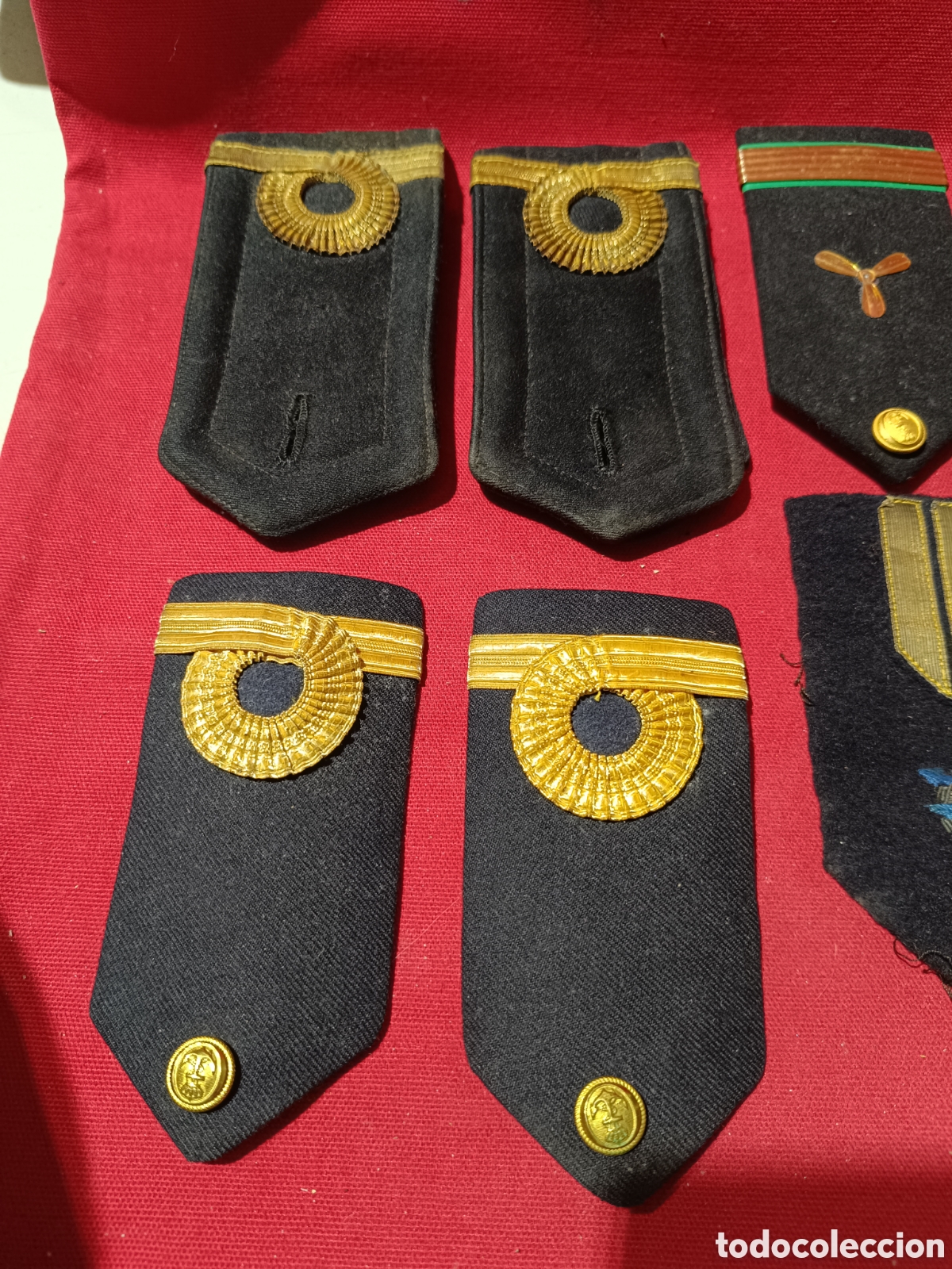 Coleccionismo: Lote palas para uniforme de militar - Foto 2