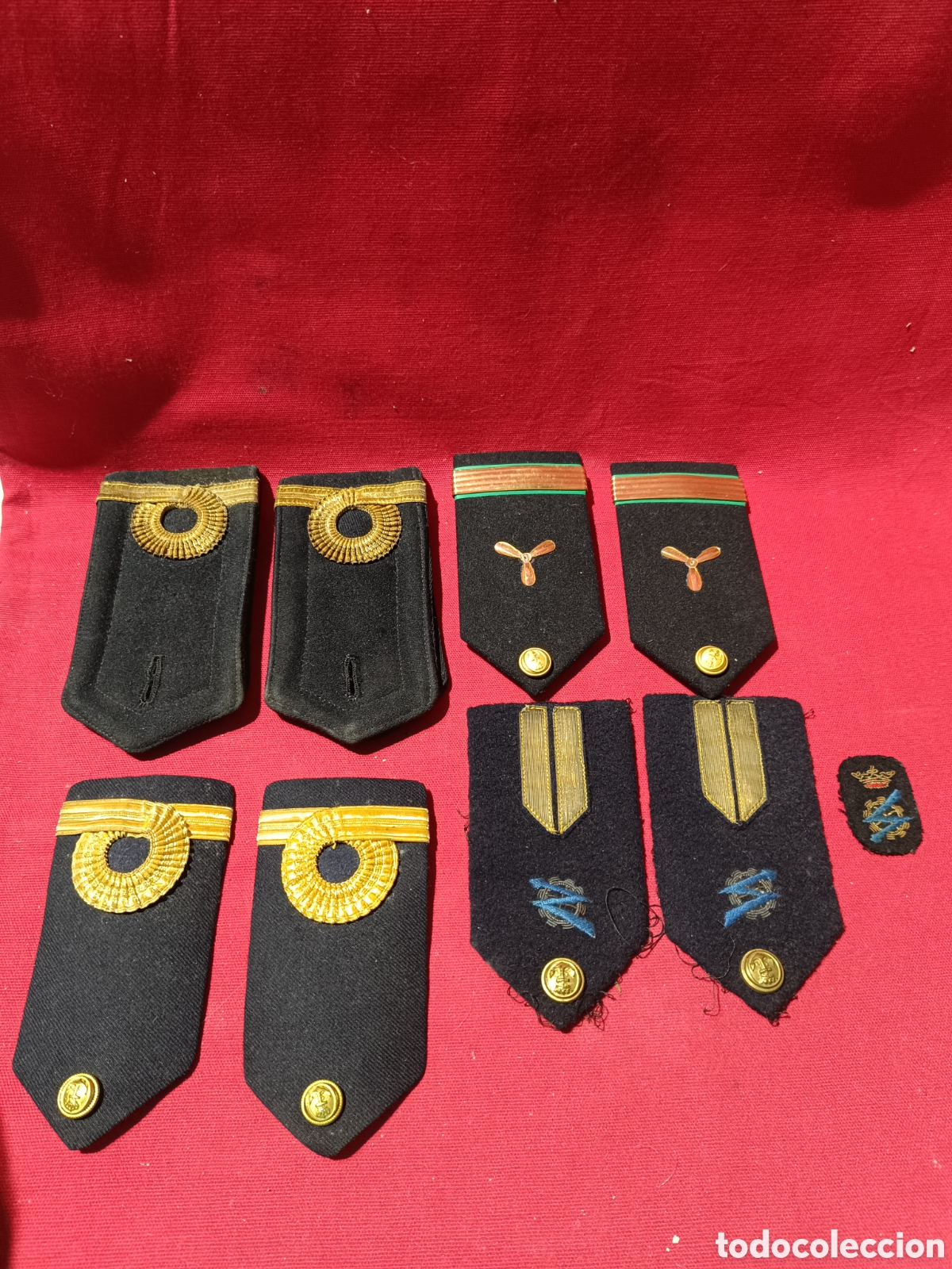 Coleccionismo: Lote palas para uniforme de militar - Foto 1