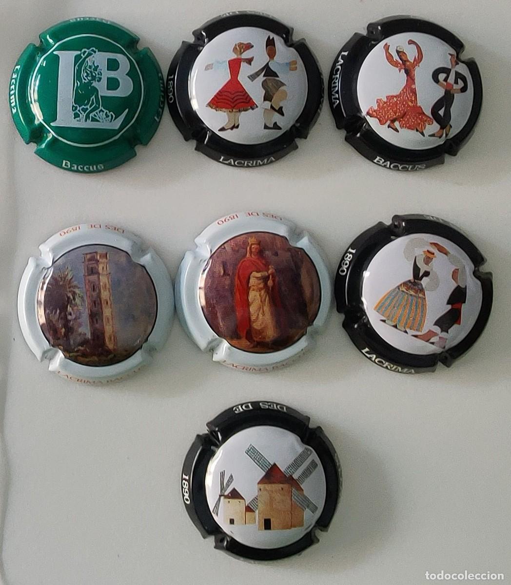 Coleccionismo: Chapas de Cava Lacrima Bacus - Foto 1