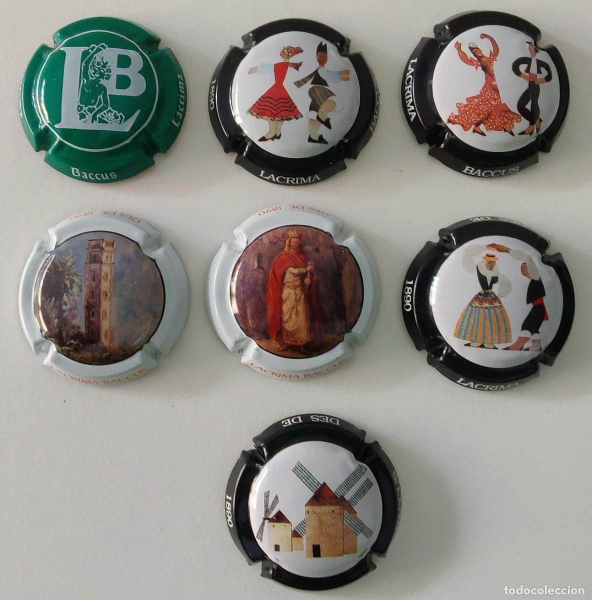 Coleccionismo: Chapas de Cava Lacrima Bacus - Foto 10