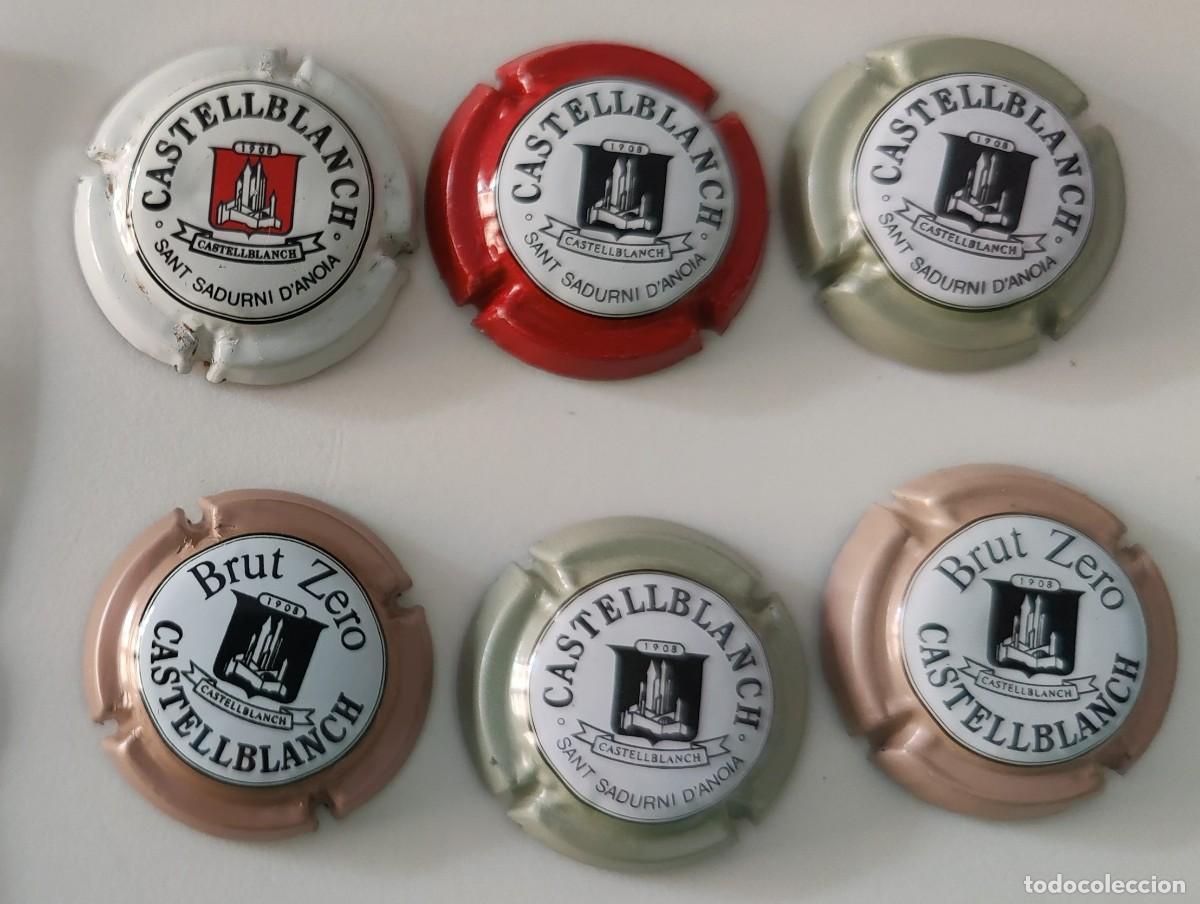 Coleccionismo: Chapas de Cava Castell Blanch - Foto 1