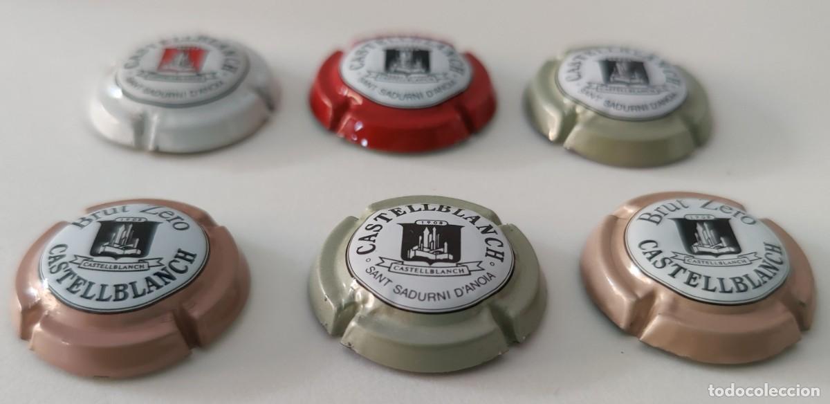 Coleccionismo: Chapas de Cava Castell Blanch - Foto 9