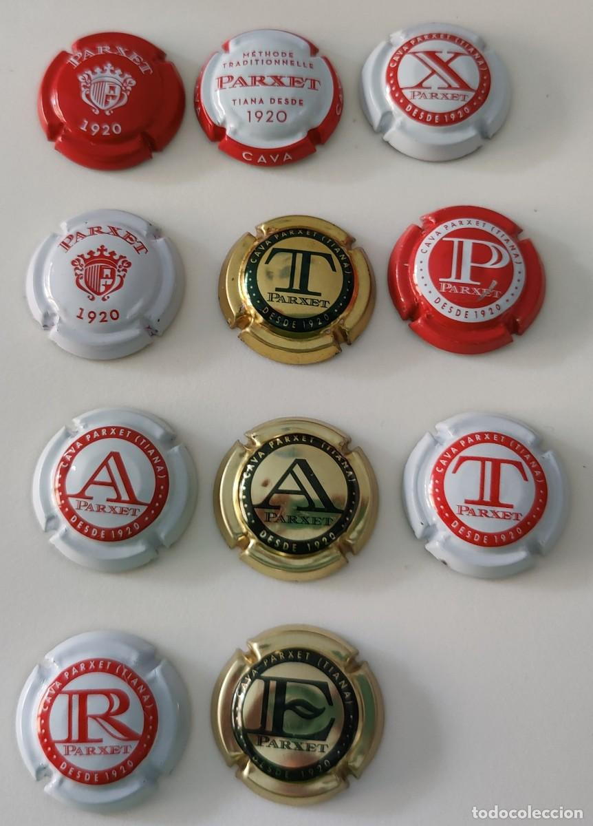 Coleccionismo: Chapas de Cava Parxet - Foto 8
