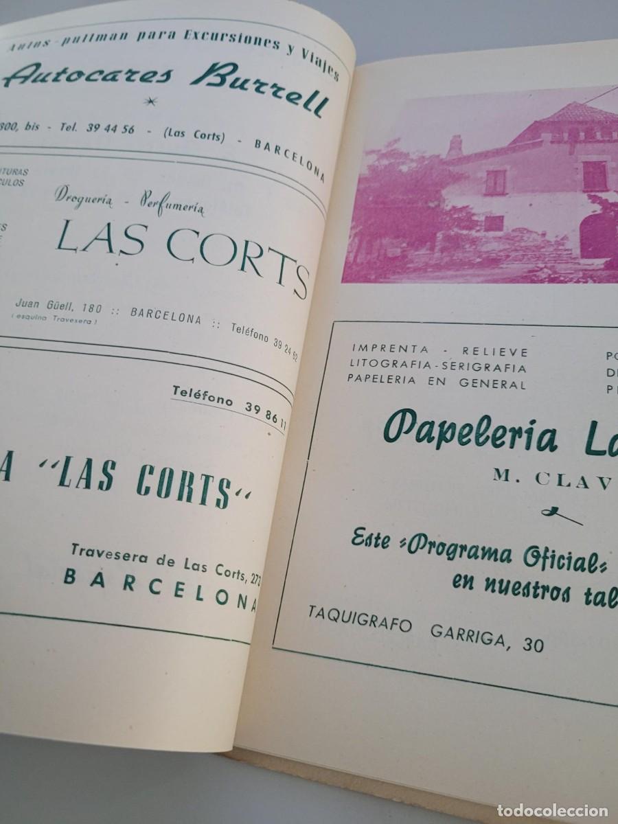 Coleccionismo: Programa Festa Mayor Les Corts 1957 - Foto 3