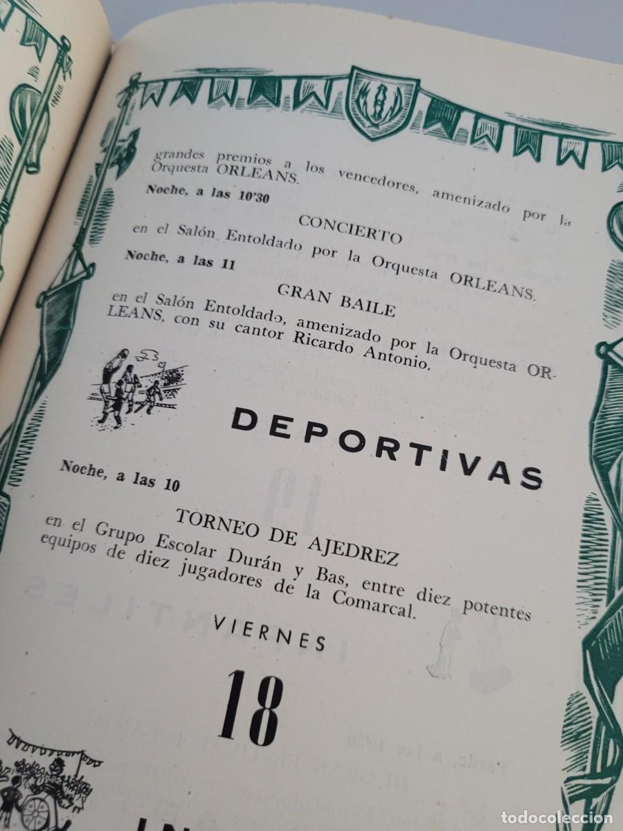 Coleccionismo: Programa Festa Mayor Les Corts 1957 - Foto 9