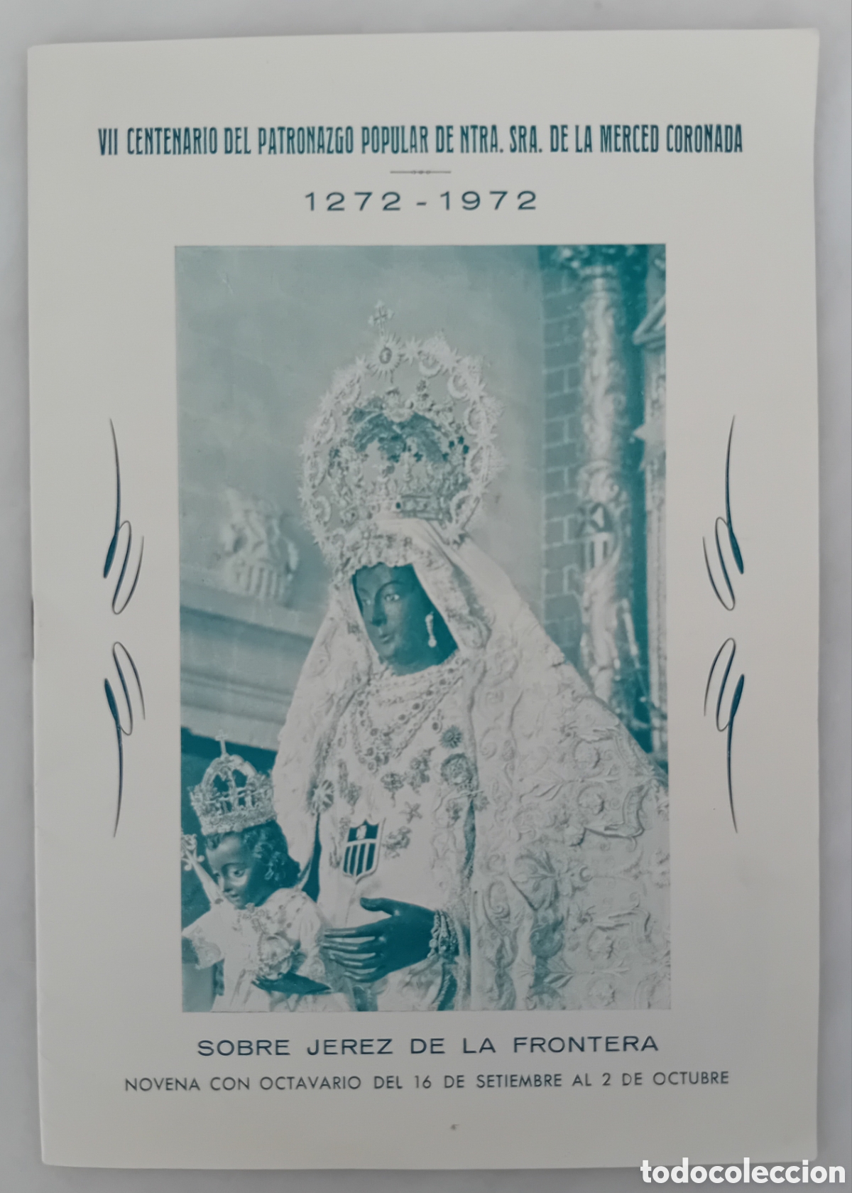 Coleccionismo: VII Centenario patronazgo se&ntilde;ora de la merced Jerez