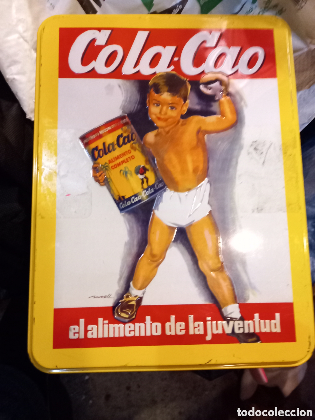 Coleccionismo: caja lata colacao vintage - Foto 7