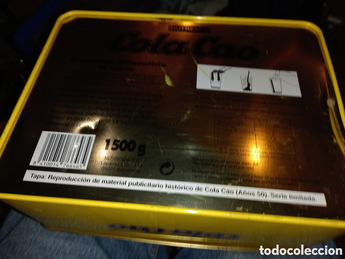 Coleccionismo: caja lata colacao vintage - Foto 4