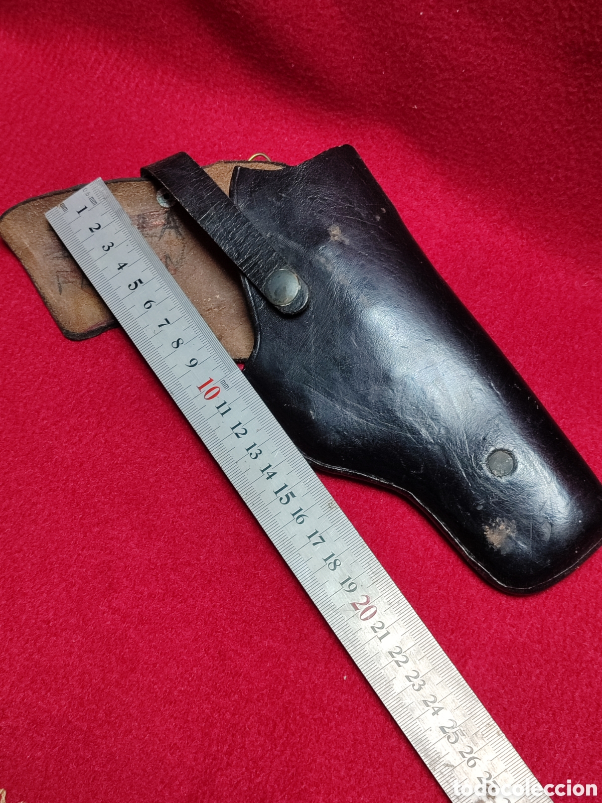 Coleccionismo: Funda de revolver. Buen estado - Foto 2