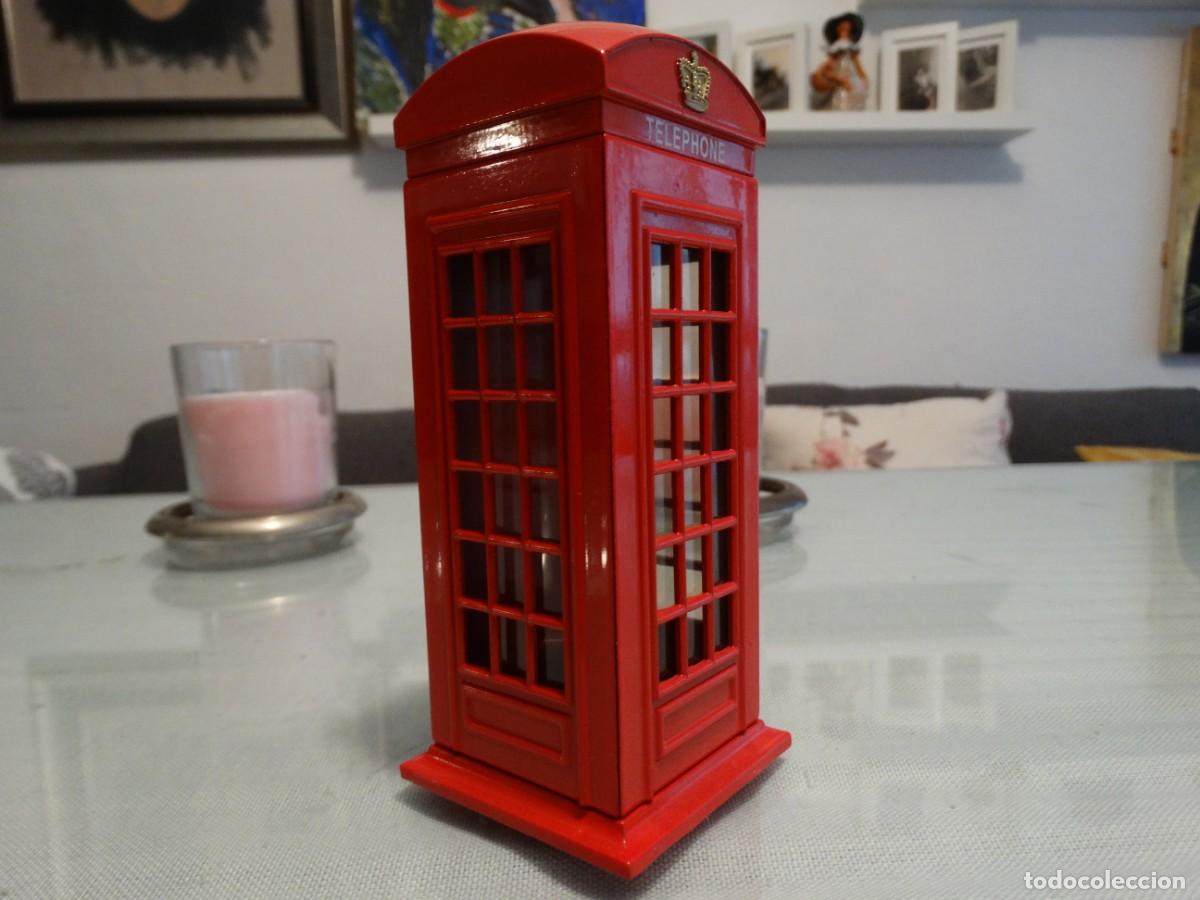 Coleccionismo: HUCHA CABINA TELEFONICA DE LONDRES - Foto 2