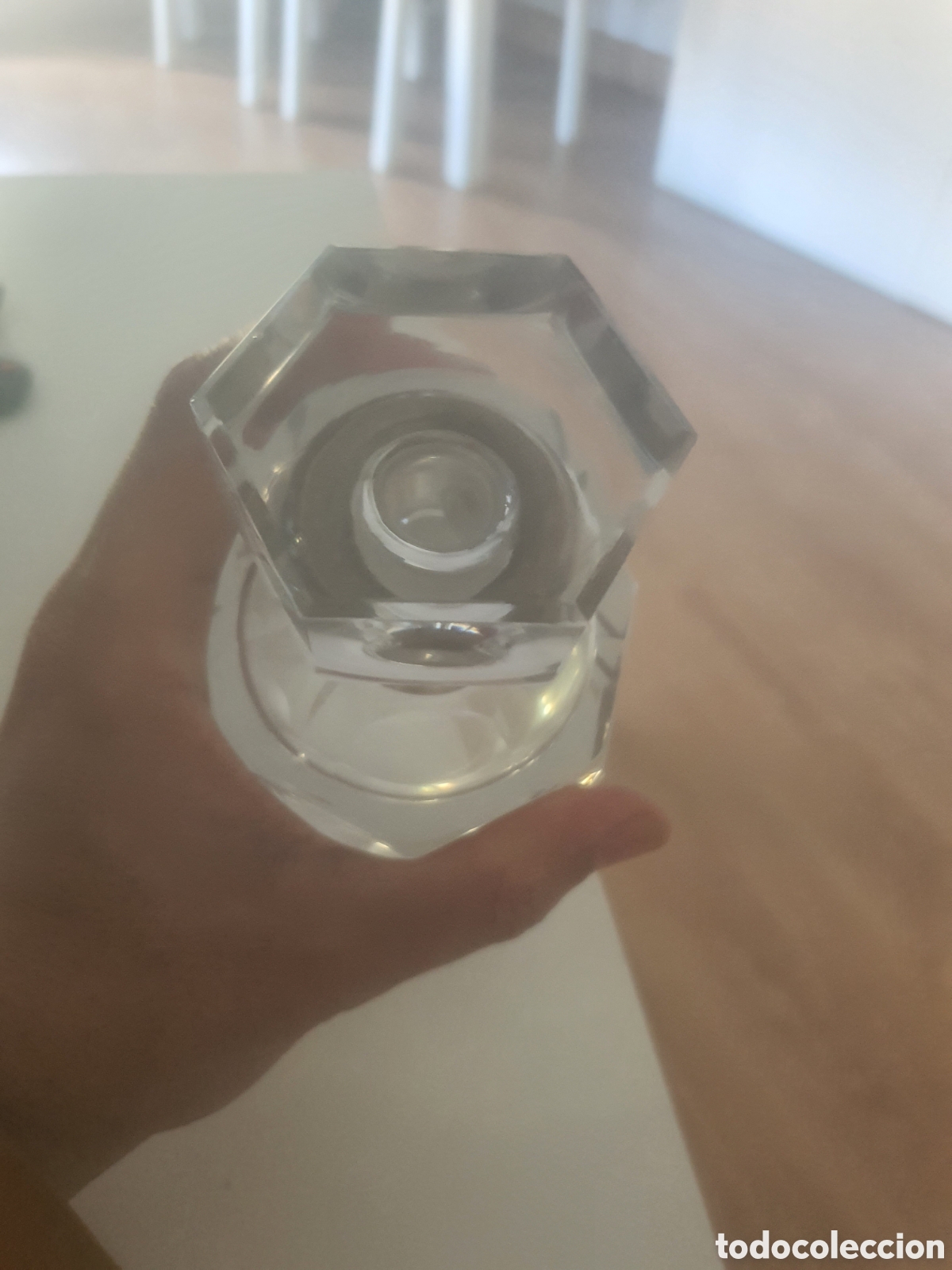 Coleccionismo: Antiguo perfumero de cristal - Foto 10