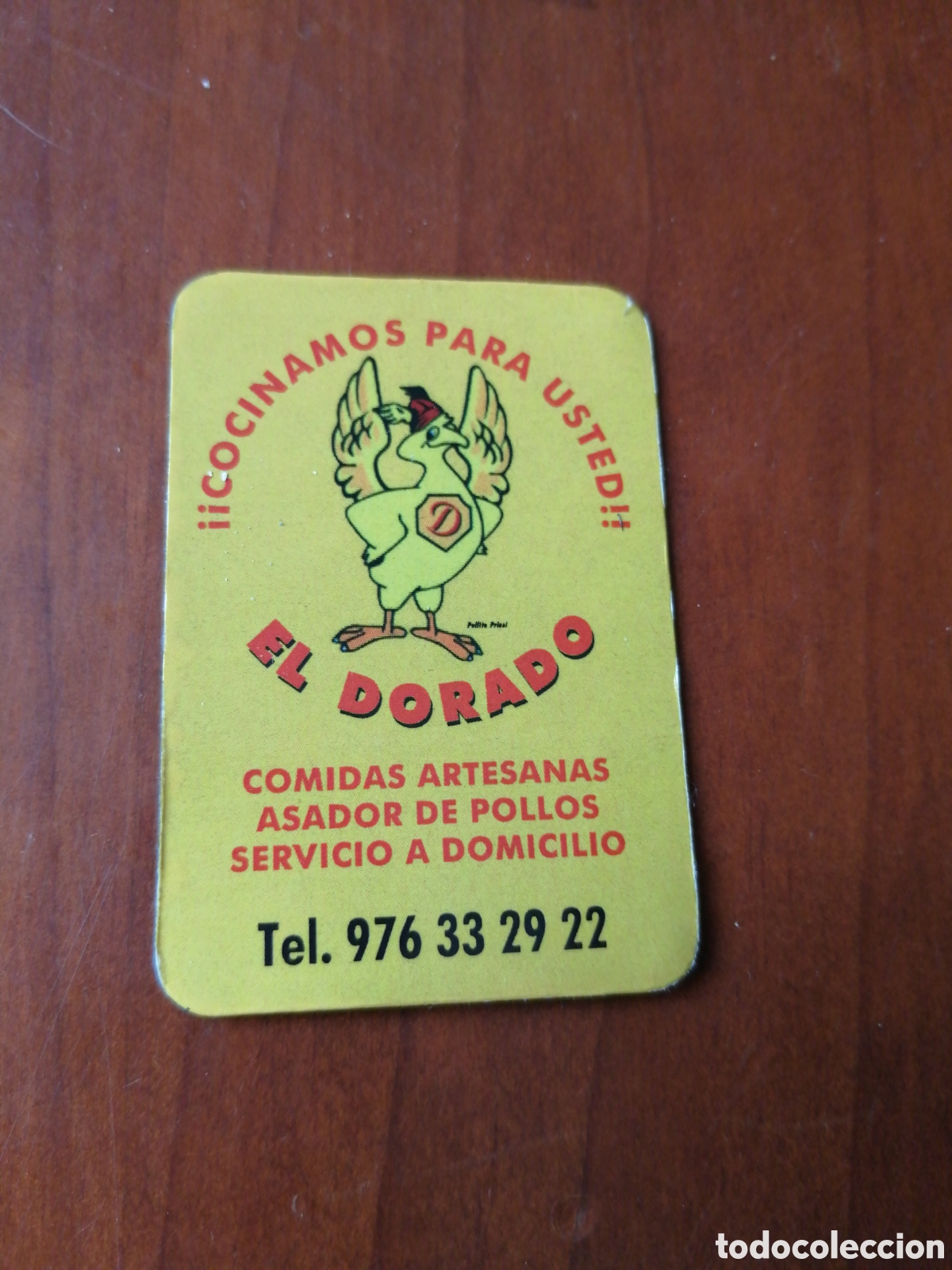 Colecionismo: IMAN IMANES EL DORADO PROPAGANDA COMIDA PARA LLEVAR