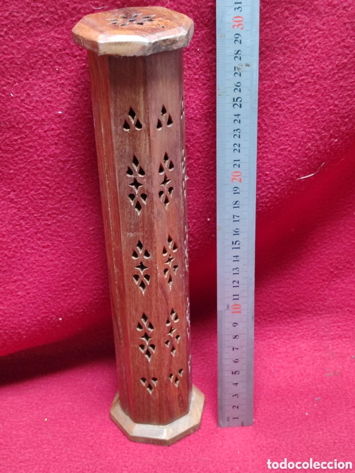 Coleccionismo: Quemadores de incienso de madera - Foto 3