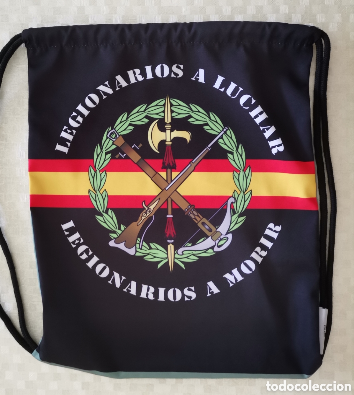 Coleccionismo: Mochila LEGI&Oacute;N ESPA&Ntilde;OLA LEGIONARIOS A LUCHAR LEGIONARIOS A MORIR