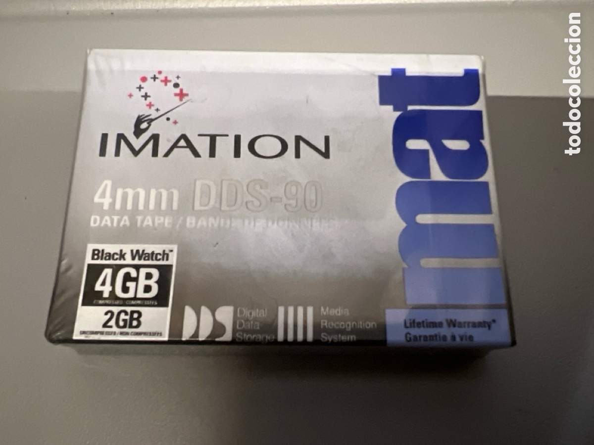 Coleccionismo: T1/E4. Imitation 4mm Data Tape DDS-90 - SEALED - NEW - Foto 1