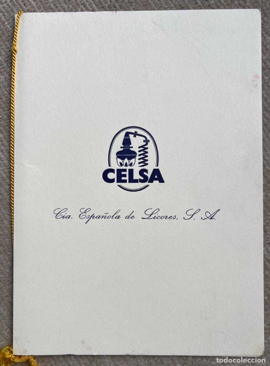 Coleccionismo: Men&uacute; almuerzo Cia. Espa&ntilde;ola de Licores - VI Concurso Nacional Cockteler&iacute;a - Hotel Don Paco (Sevilla)