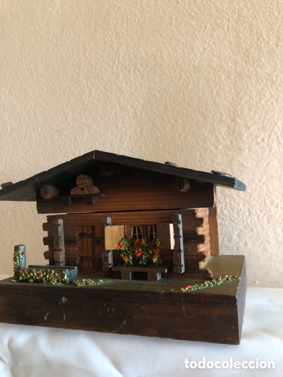 Coleccionismo: Caja musical Casa Suiza - Foto 1