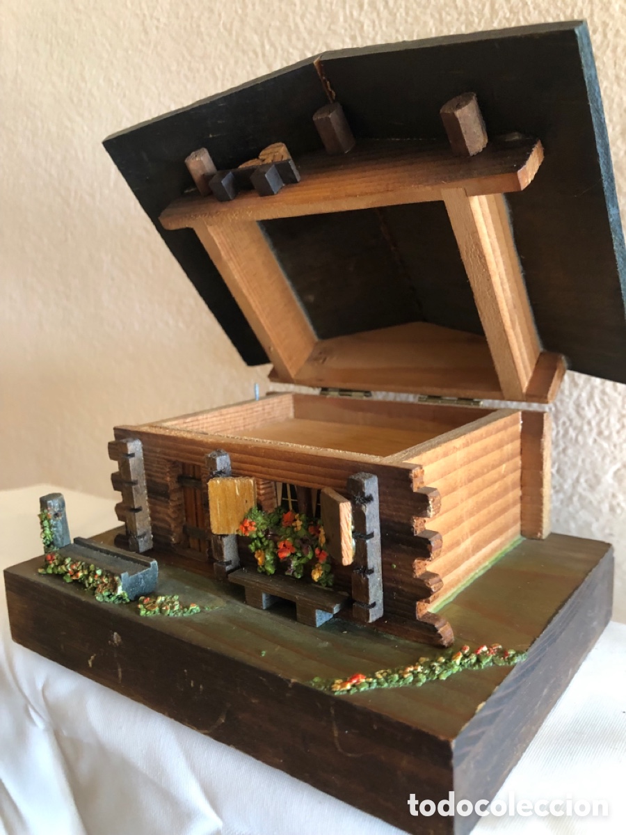 Coleccionismo: Caja musical Casa Suiza - Foto 2