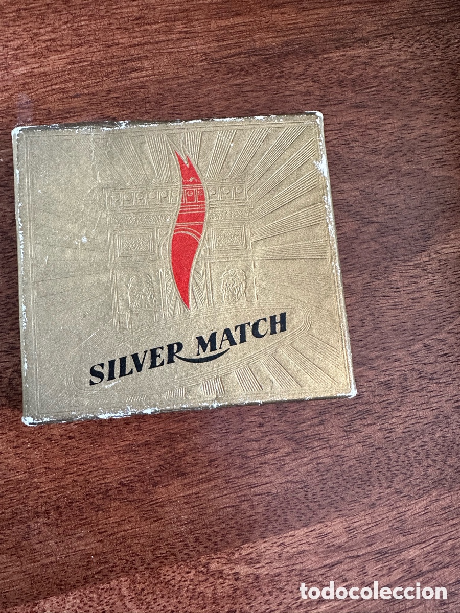 Coleccionismo: Encendedor Silver Match - Foto 1