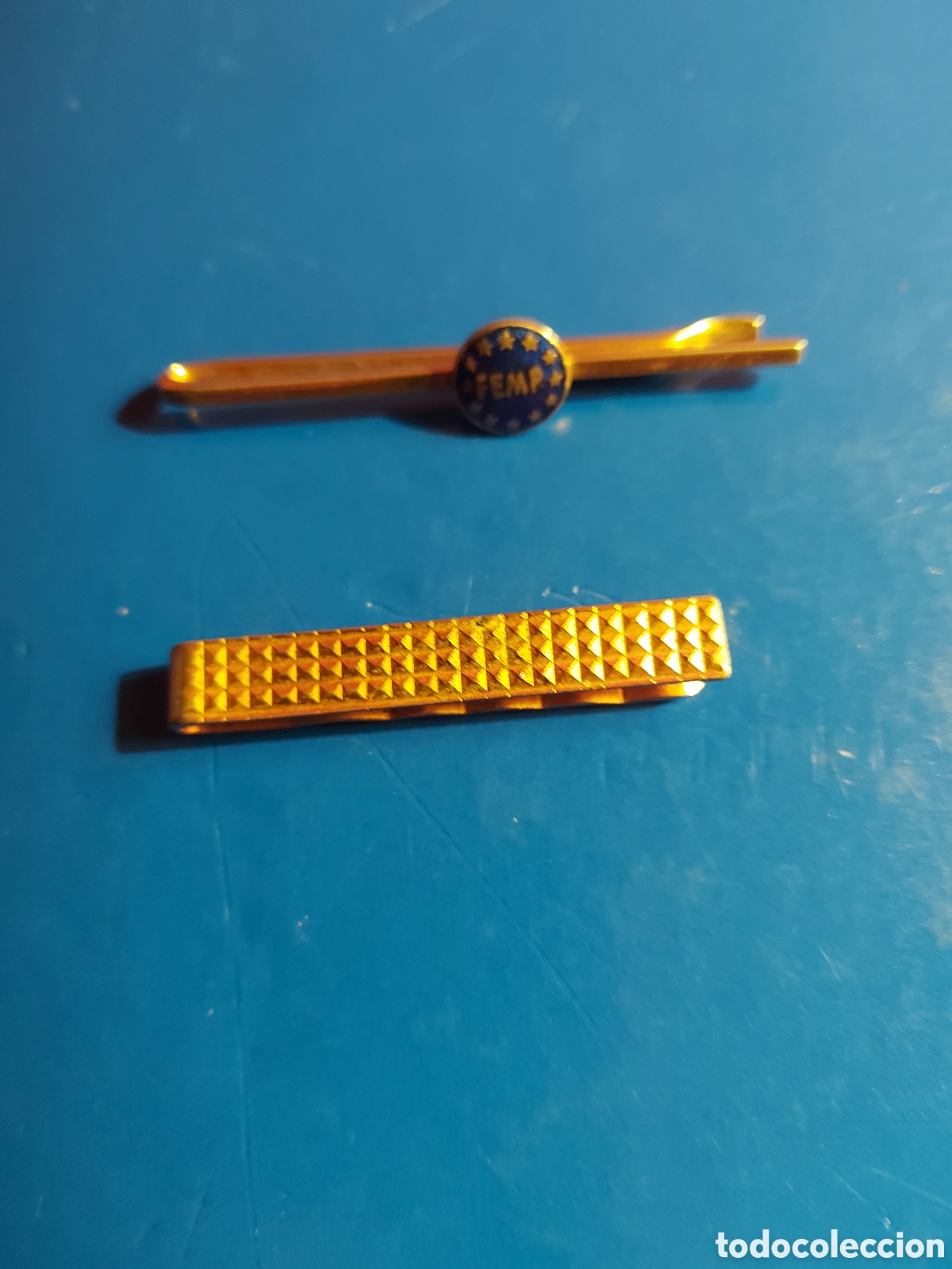 Coleccionismo: 2 agujas de corbata - Foto 1