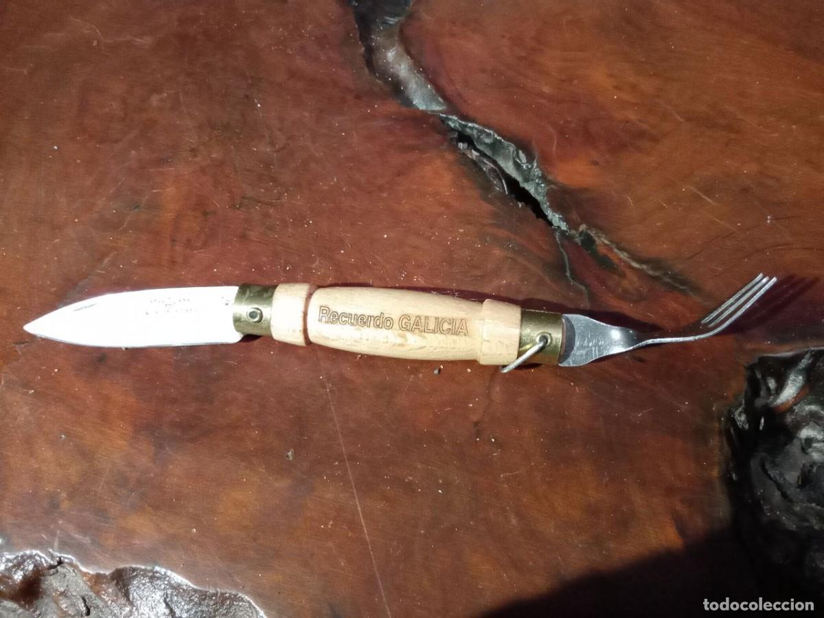 Sammeln: NAVAJITA, RECUERDO DE GALICIA MARCA MAM INOX CON TENEDOR