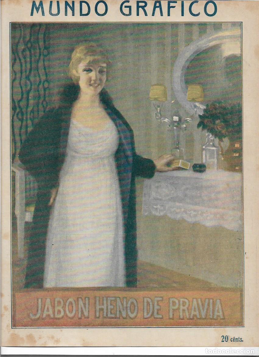 Sammelleidenschaft Papier: A&Ntilde;O 1916 RECORTE PRENSA PUBLICIDAD JABON HENO DE PRAVIA