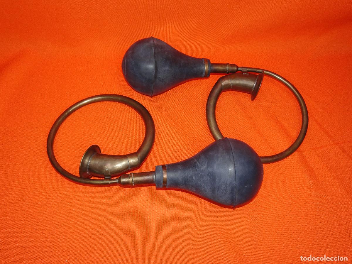 Coleccionismo: Bocina de laton ( dos piezas ) - Foto 1