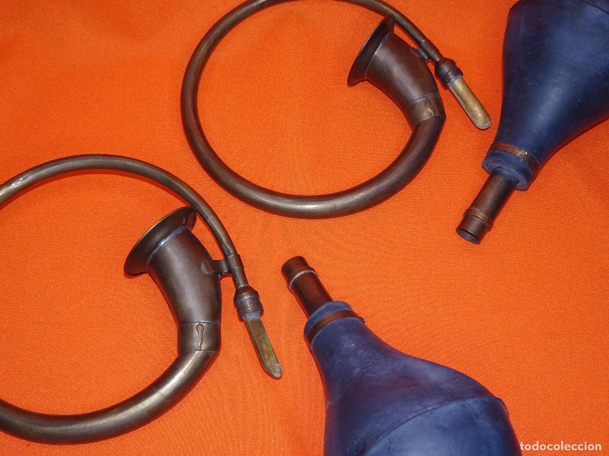 Coleccionismo: Bocina de laton ( dos piezas ) - Foto 5