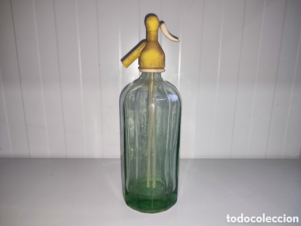 Coleccionismo: Sif&oacute;n cristal - Foto 1